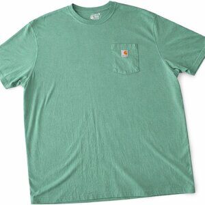 Carhartt LIKE NEW Short Sleeve Pocket Tee in Green